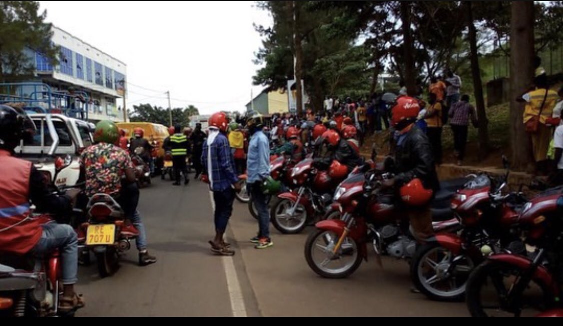 Kigali: Abamotari bakoze imyigaragambyo kubera Mubazi bahawe zirimo kubahombya