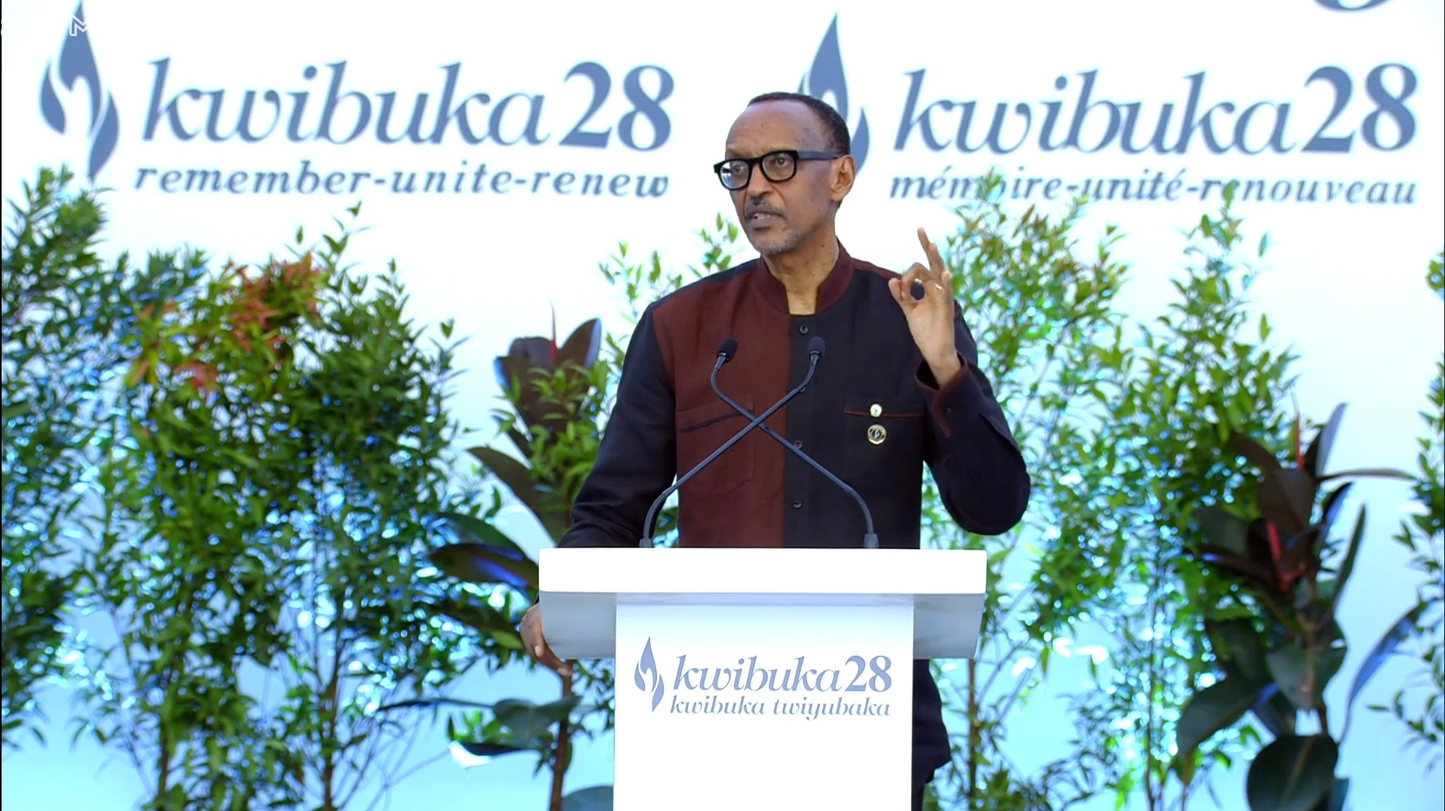 Perezida Kagame yikomye ibihugu binenga ubutabera bw'u Rwanda