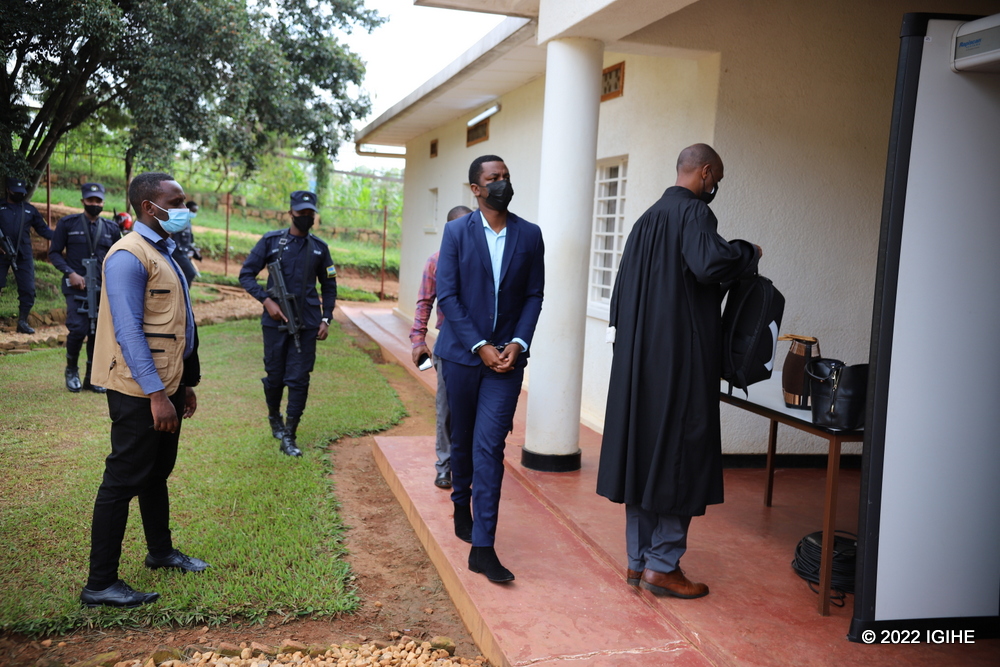 Ishimwe Diedonne yagejejwe mu rukiko rw'Ibanze rwa Kicukiro