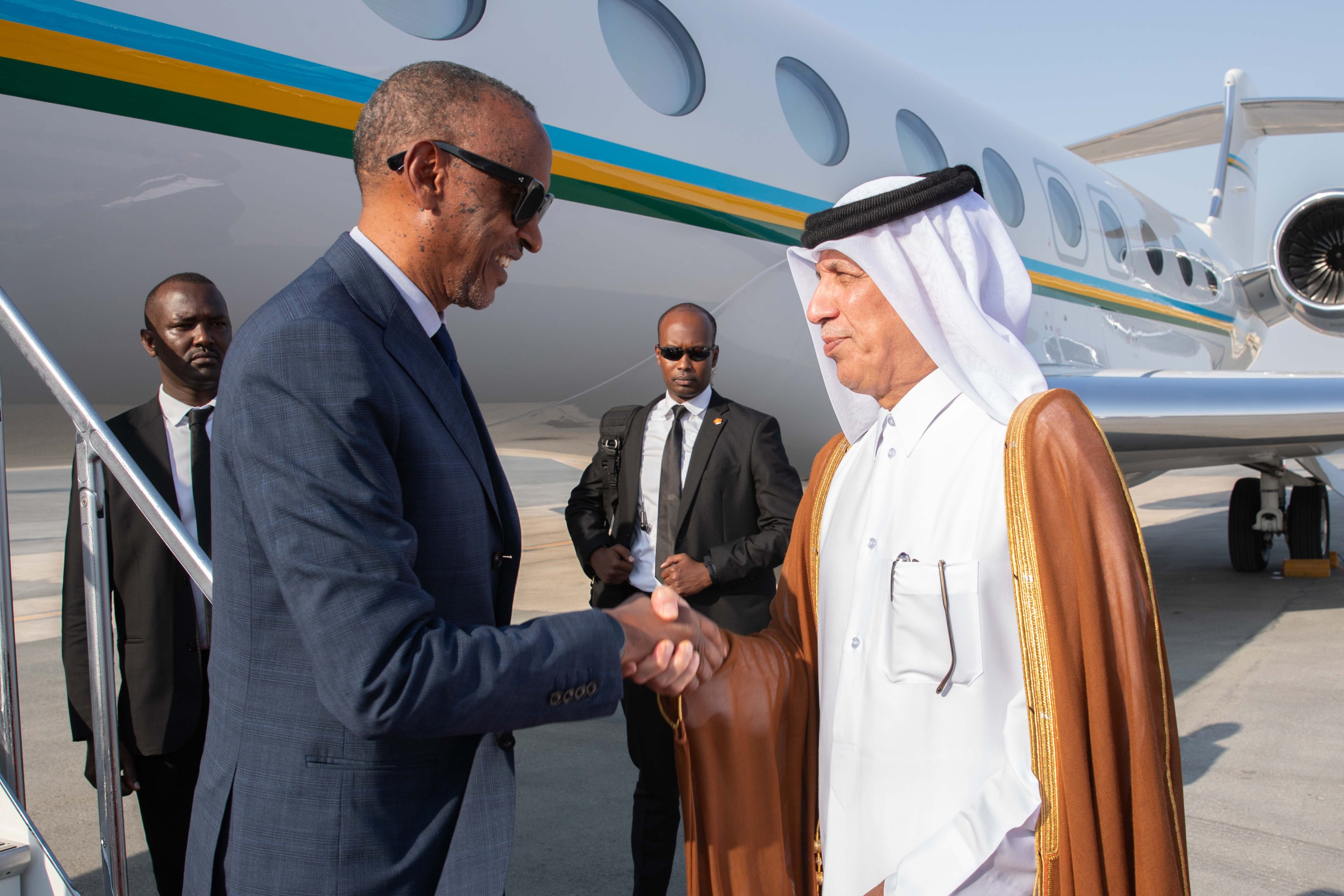 Perezida Kagame ari i Doha muri Qatar