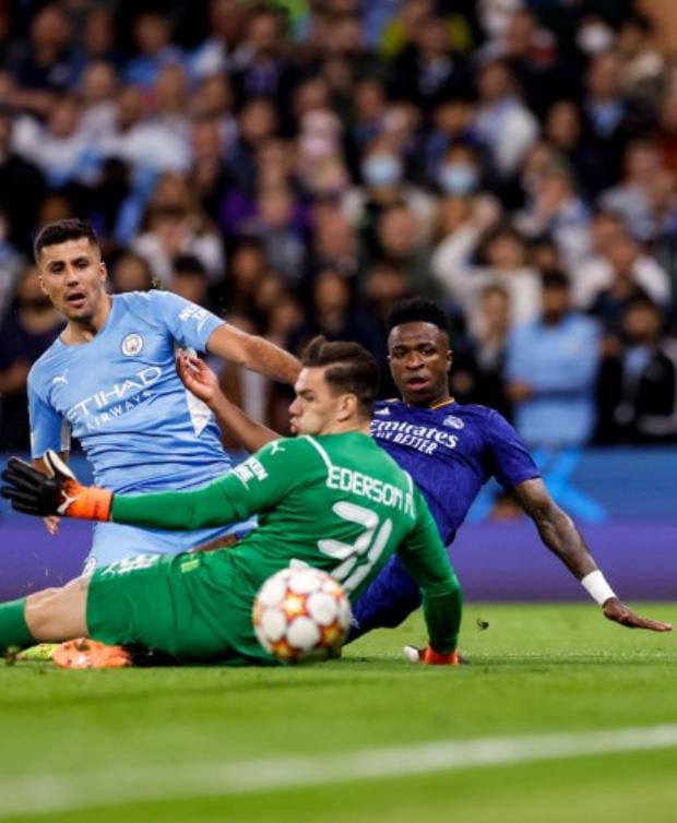 Manchester City yatsinze Real Madrid mu mukino ubanza wa Champions League