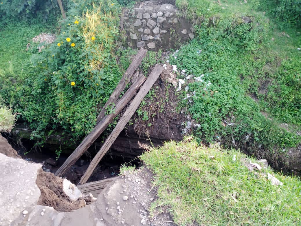 Musanze: Ubuhahirane burasa n'ubwahagaze ku bava mu murenge wa Musanze n'uwa Cyuve kubera ikiraro cyacitse