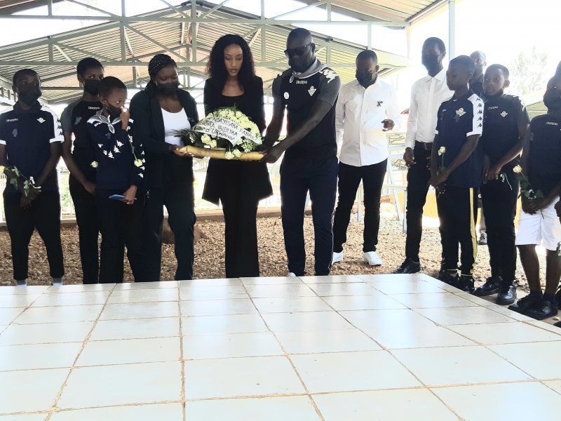 Abana bo muri NFF bibutse ibibondo byazize Jenoside yakorewe Abatutsi