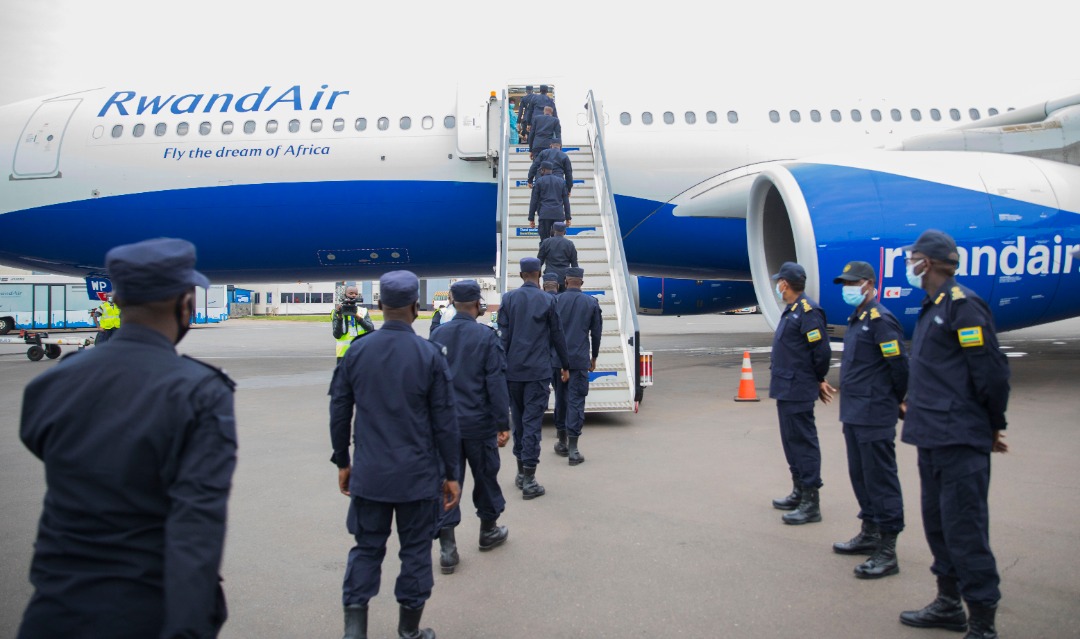 Abapolisi 176 b'u Rwanda boherejwe mu butumwa bw'amahoro muri Sudani y'Epfo 