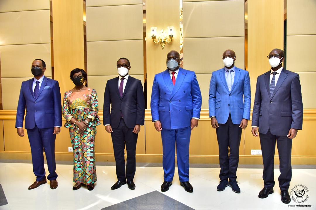 Dr. Biruta yashyikirije Perezida Félix Tshisekedi ubutumwa bwa Perezida Kagame