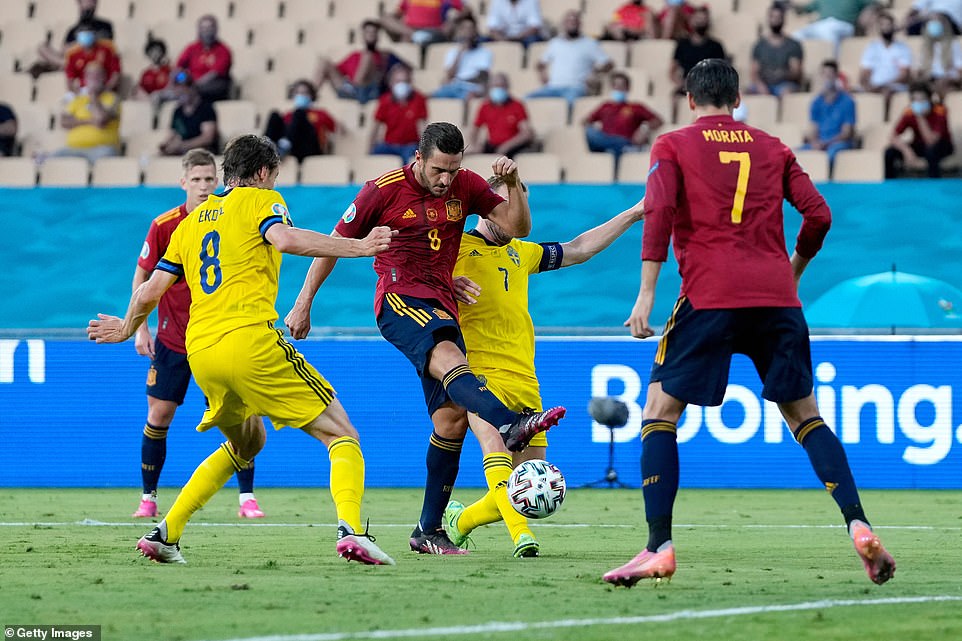 Espagne yananiwe gutsinda Suède, Schick yinjiza kimwe mu bitego byiza muri EURO