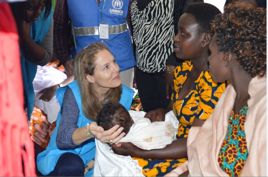 Igikomangomakazi cya Jordan, Sarah Zeid yasuye inkambi ya Gihembe ku nshuro ya kabiri