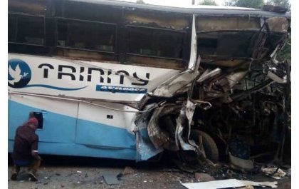 Imodoka ya Trinity yavaga Kampala iza iKigali yakoze impanuka batatu barapfa 