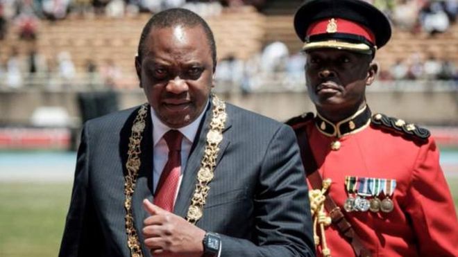 KENYA: POLISI YATAYE MURI YOMBI UWIGANYE PEREZIDA WA KENYA UHURU KENYATTA