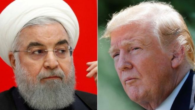 “Iran iduhangaye yahita isenyuka burundu” Perezida Donald Trump w'Amerika 