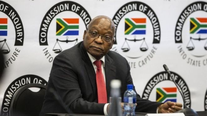 Jacob Zuma ahakana kuba 'umwami w'abamunzwe na ruswa'