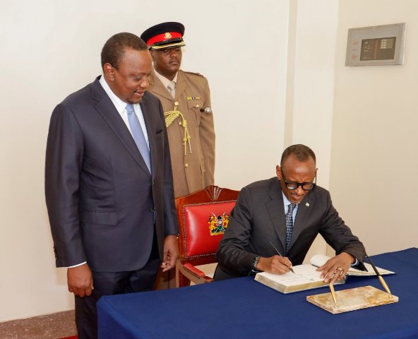 Ubucuruzi buri mu byajyanye Perezida Kagame muri Kenya