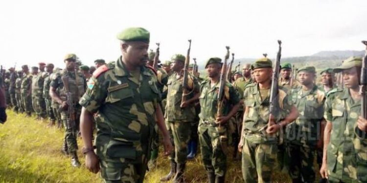 Abasirikare 75 ba FARDC batawe muri yombi