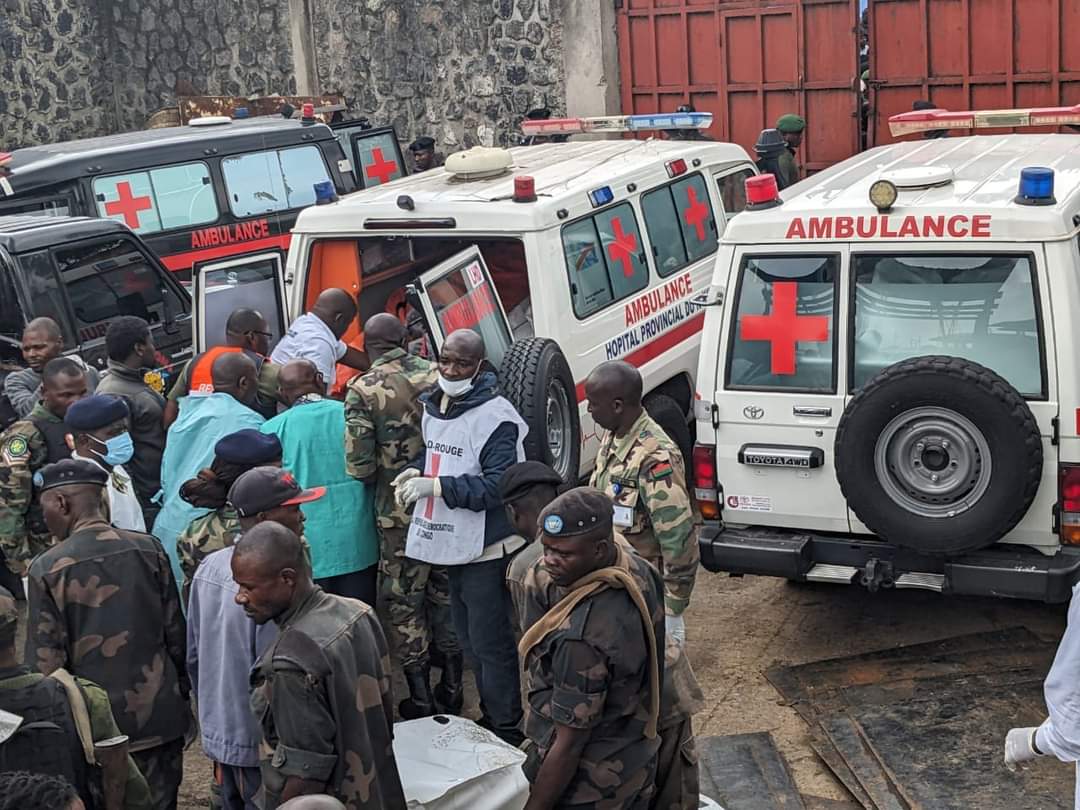 DRCONGO: Abaguye mu mpanuka y'ubwato bageze ku 185 naho 600 baburiwe irengero