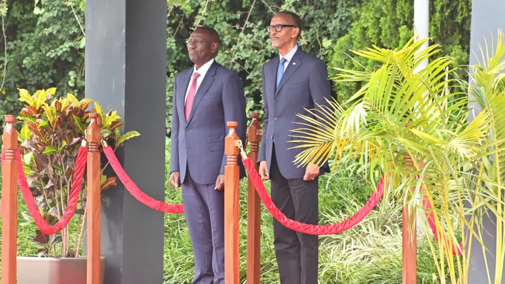 Perezida Ruto yijeje Kagame igisubizo cya vuba ku bibazo bya Congo