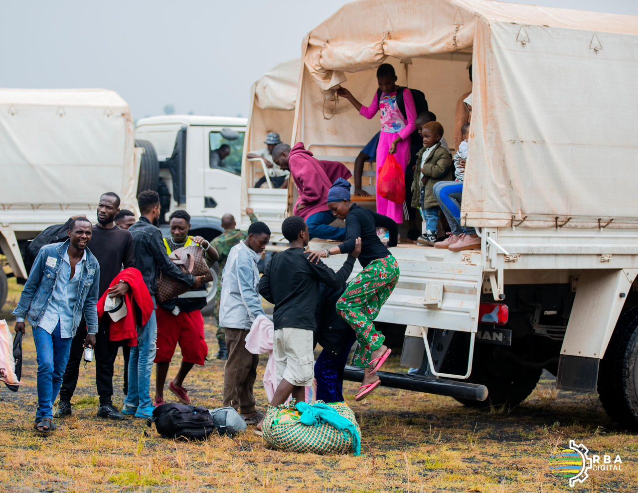 U Rwanda rumaze kwakira Impunzi 1200 zihunze imirwano ya Goma