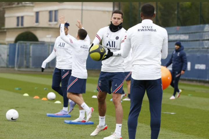 Abakinnyi bane ba PSG ntibari bugaragare mu kibuga uyu munsi