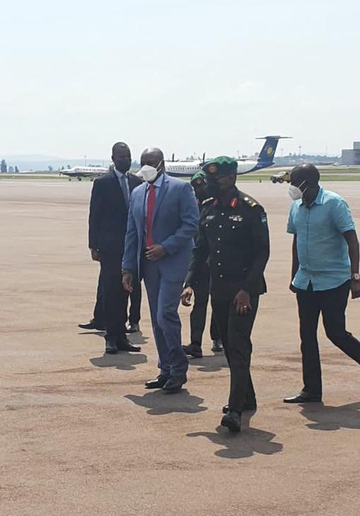 Gen. Kainerugaba yaje gusura Perezida Kagame