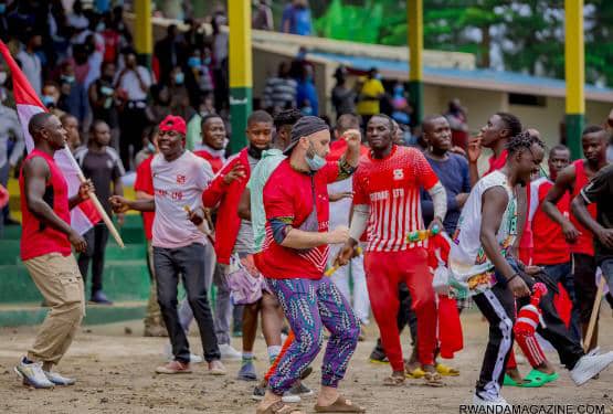 Minisitiri Gatabazi yashimiye ikipe ya Musanze Fc uburyo yatsinze APR Fc