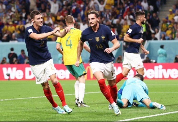 Igikombe cy'Isi: u Bufaransa bwanyagiye Australia, Mukansanga akora amateka