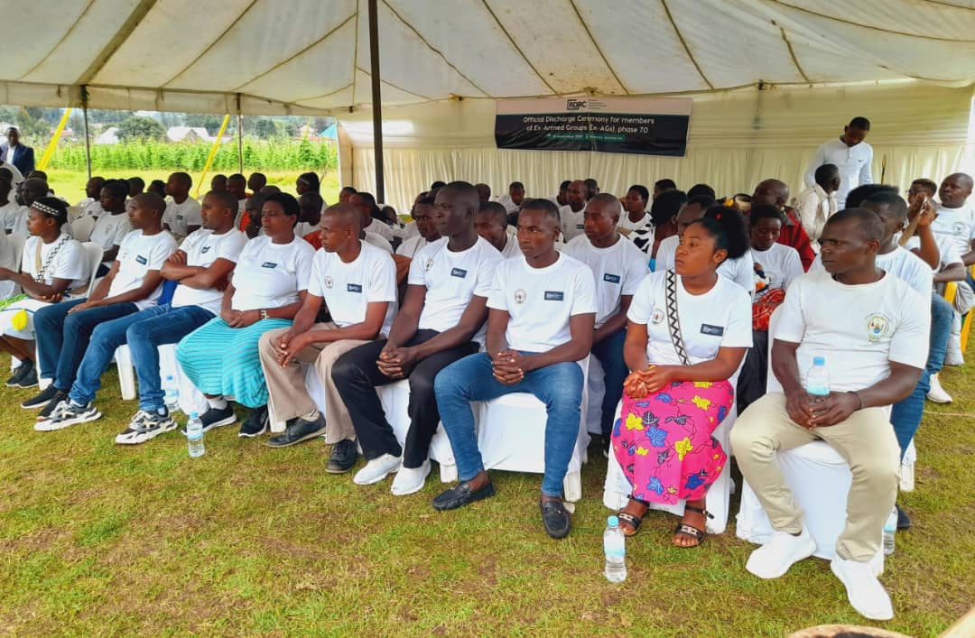 Abahoze mu mitwe yitwaje intwaro basabwe kwimakaza ubumwe bw'Abanyarwanda