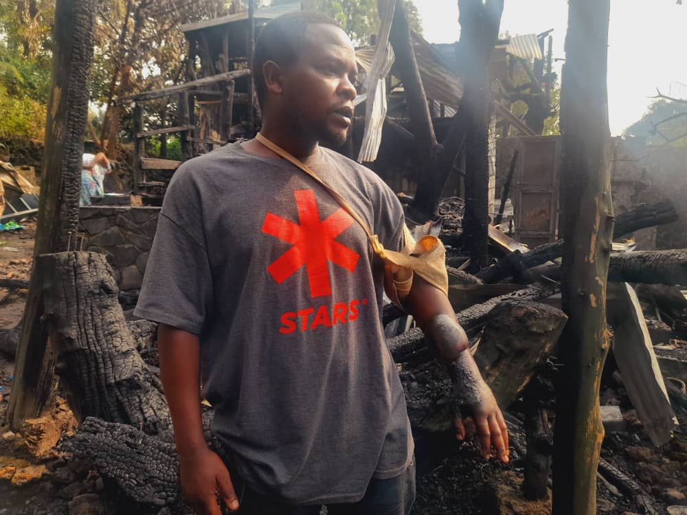 Musanze: Umuryango w'abantu bane urara hanze nyuma yo guhura n'ibyago