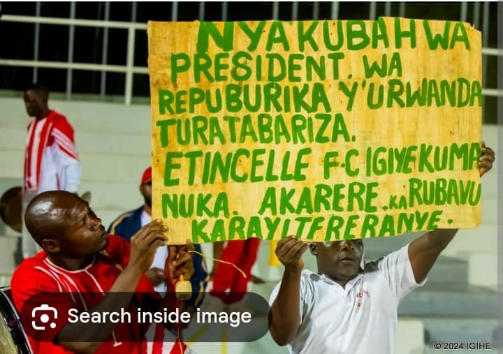 Abafana ba Etincelles FC baherutse gutabaza Perezida Kagame bahanwe