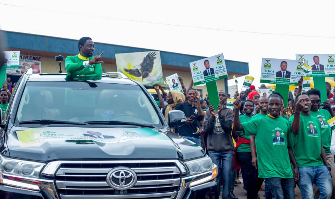 Dr Frank Habineza yemereye abaturage ba Gicumbi kuzabakemurira ikibazo cy'ingurane