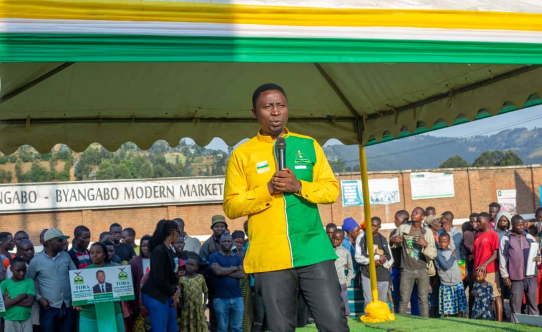 Musanze na Burera: Kandida Perezida Dr Frank Habineza yatanze isezerano ku buvugizi bw'ibibazo bikibangamiye abaturage