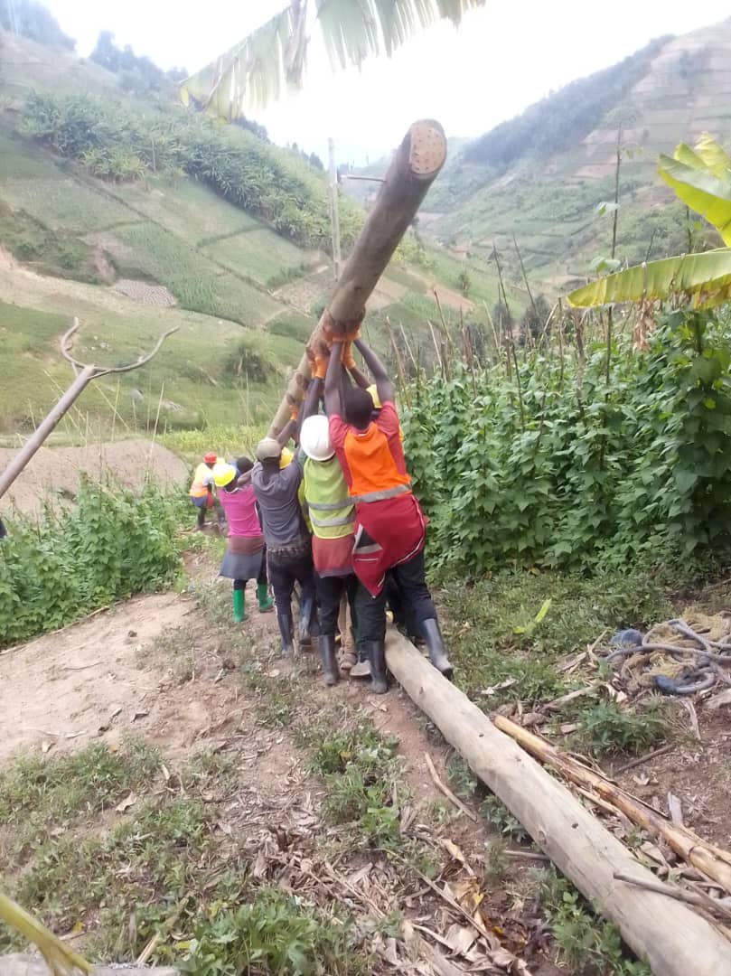 Ngororero: Abakoreye kompanyi ya KK Energy batashye batyo