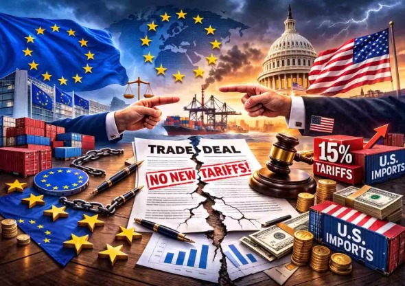 Ubumwe bw'Uburayi (EU) yatangaje ko itazemera izamurwa ry'imisoro ku bicuruzwa byoherezwa muri Amerika nyuma y'icyemezo cy'Urukiko rw'Ikirenga