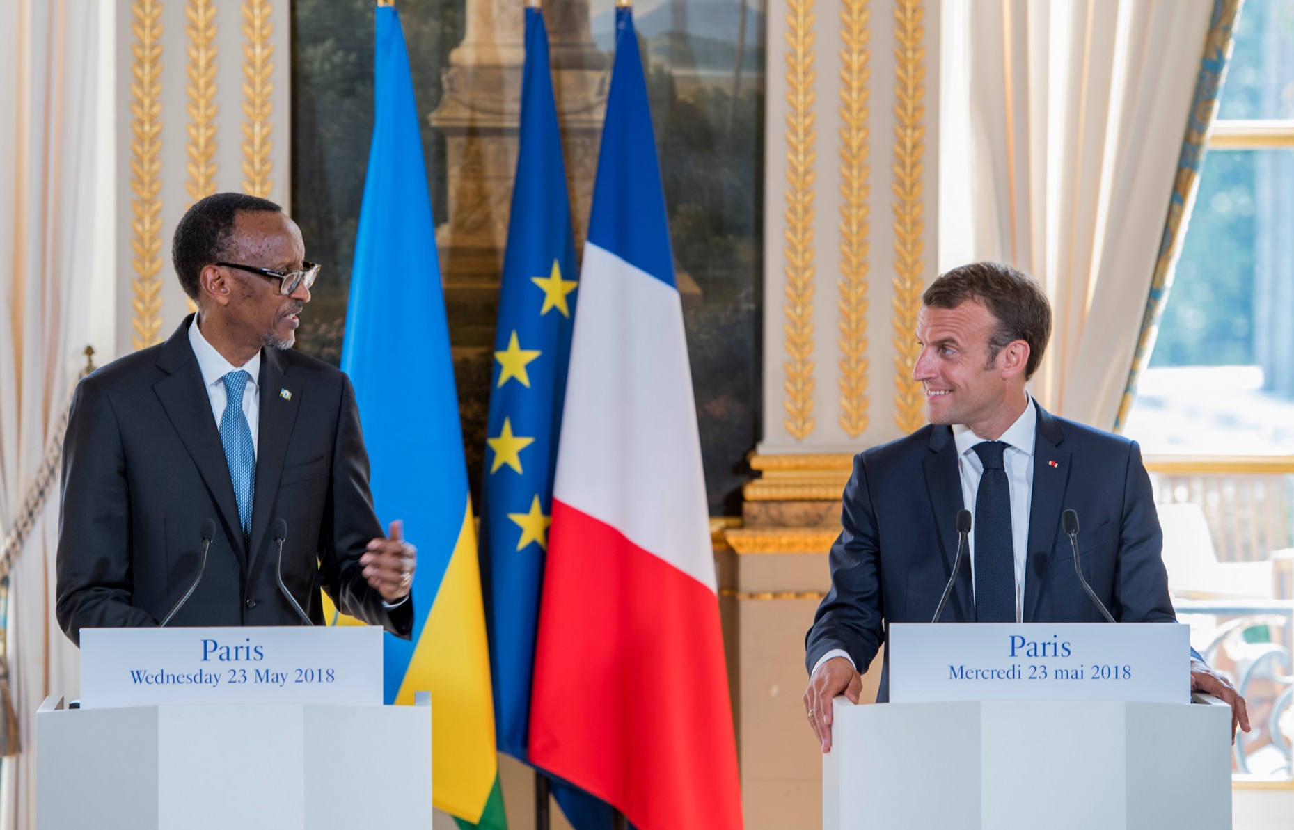 U Rwanda rusubije u Bufaransa bwarushinje gufasha M23