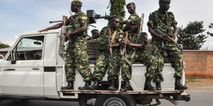 Ingabo z'Uburundi zarashe kuri Red Tabara