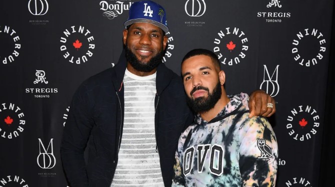 Drake na LeBron James imbere y'ubutabera