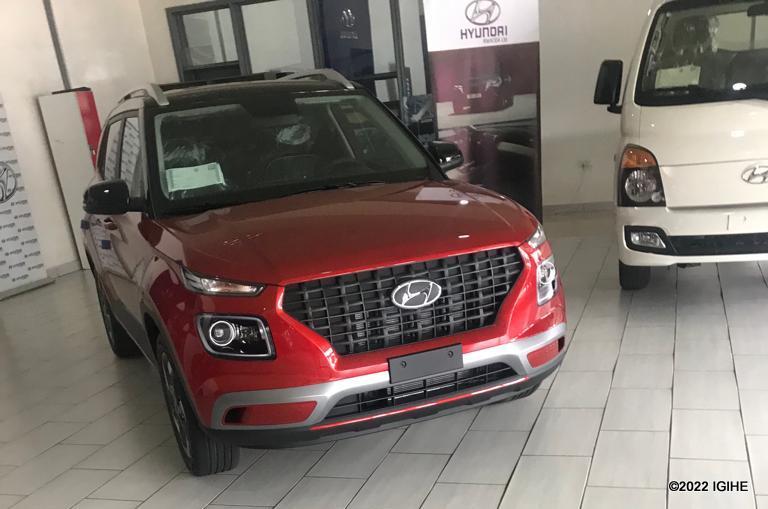 Imodoka igenewe Miss Muheto yageze mu Rwanda