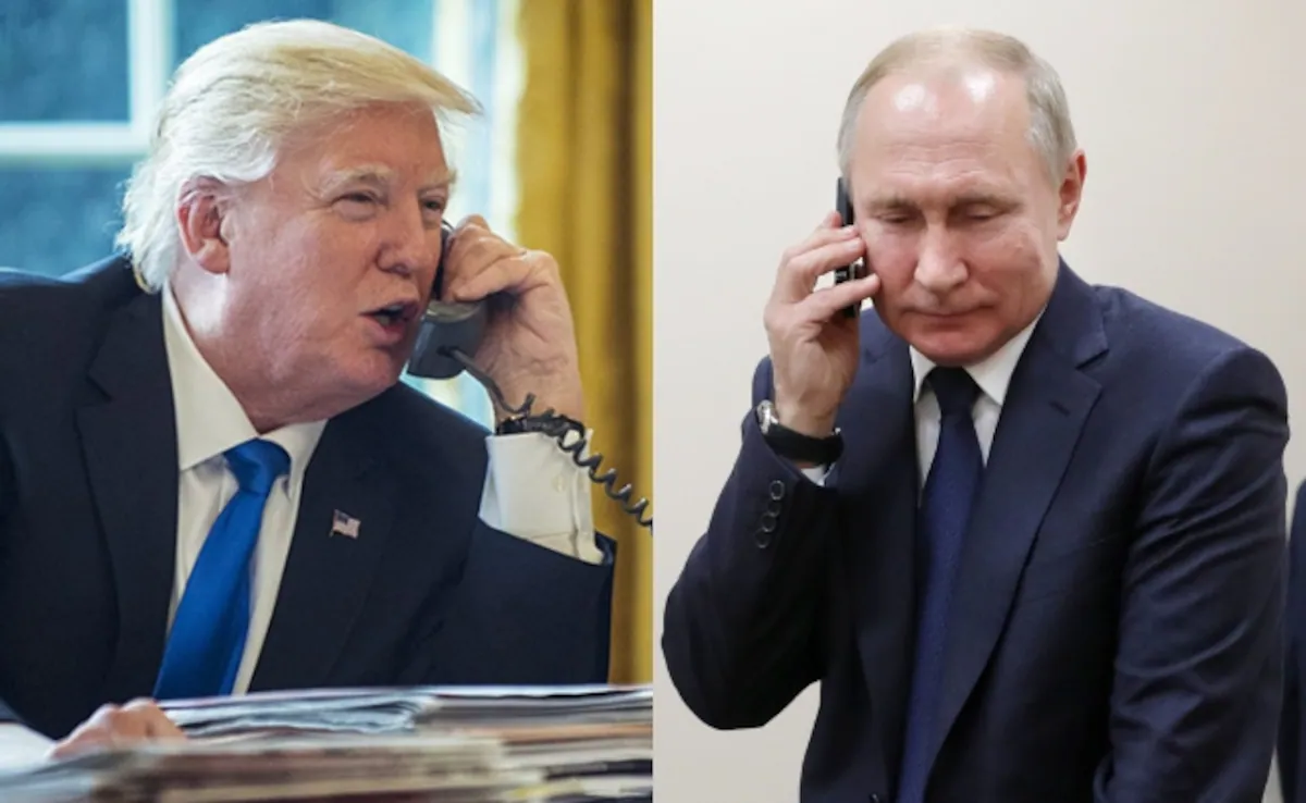 Perezida Putin na Trump bemeranyije guhagarika imirwano muri Ukraine.