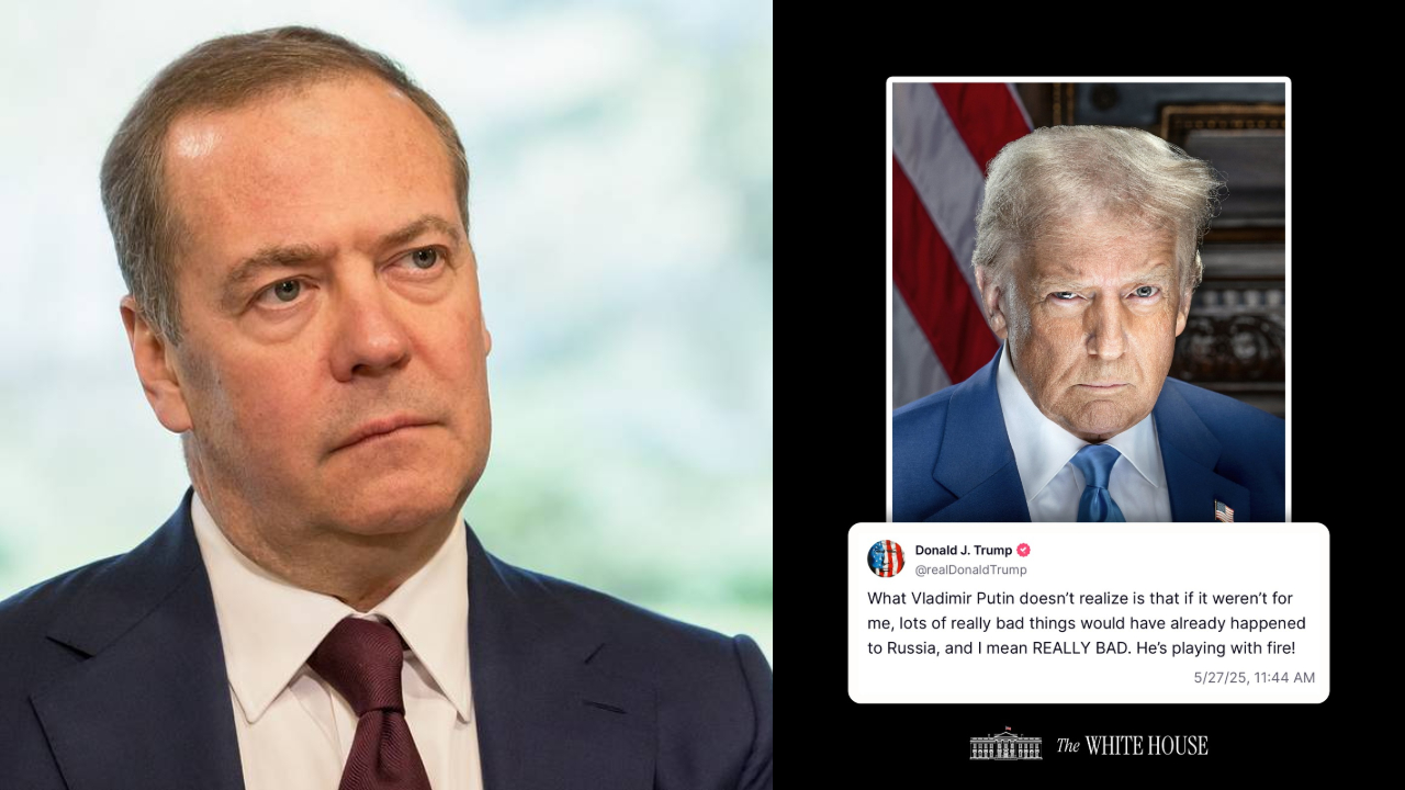 IKINTU KIBI TRUMP AZI CYABA NI INTAMBARA YA 3 Y'ISI: MEDVED ASUBIZA TRUMP